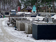 Zbiorniki betonowe Piekary Śląskie